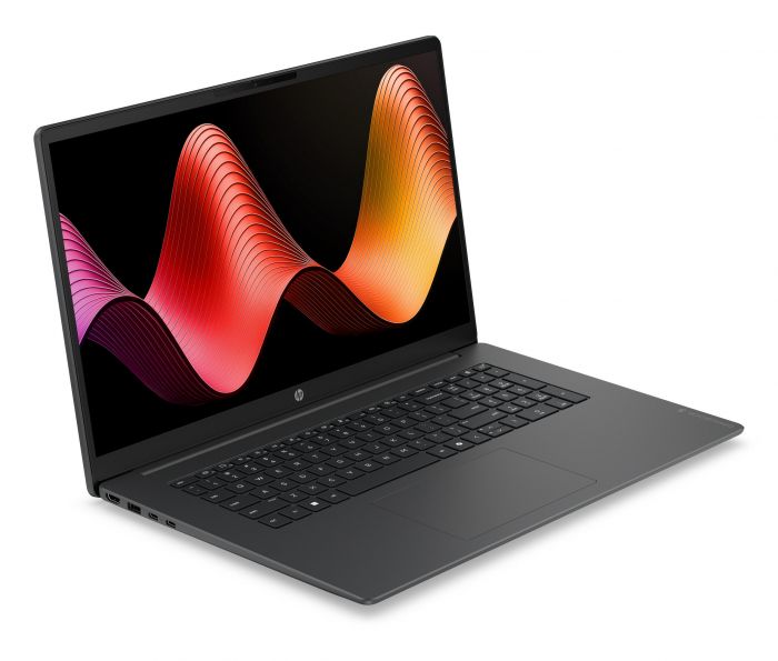 Ноутбук HP OmniBook 3 17-dp0008ua 17.3" FHD IPS AG, AMD R3-30, 8GB, F512GB, UMA, DOS, чорний