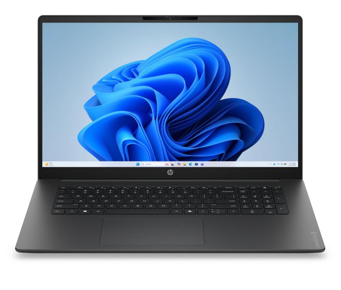 Ноутбук HP OmniBook 3 17-dp0004ua 17.3" FHD IPS AG, AMD R5-130, 16GB, F512GB, UMA, Win11, чорний