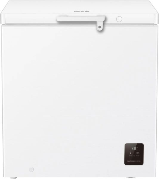 Морозильна скриня Gorenje, 198л, А+, ST, інверторн, Дисплей, білий