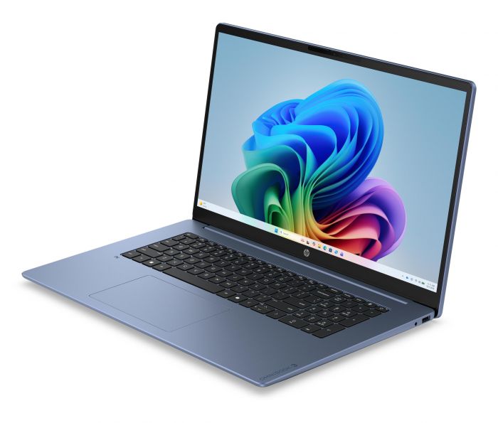 Ноутбук HP OmniBook 3 AI PC 17-dg0008ua 17.3" FHD IPS AG, Intel 5-315, 12GB, F512GB, UMA, DOS, синій