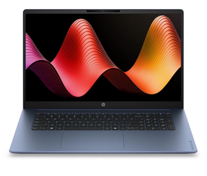 Ноутбук HP OmniBook 3 AI PC 17-dg0008ua 17.3" FHD IPS AG, Intel 5-315, 12GB, F512GB, UMA, DOS, синій