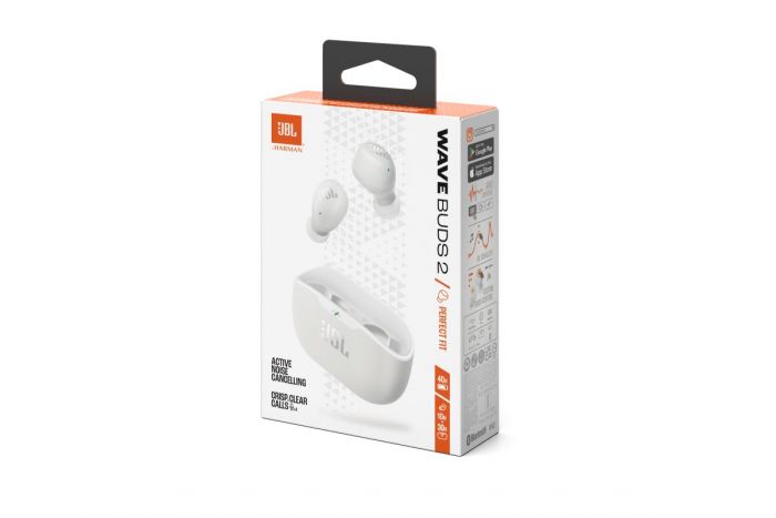 Навушники TWS JBL Wave Buds 2 Білий