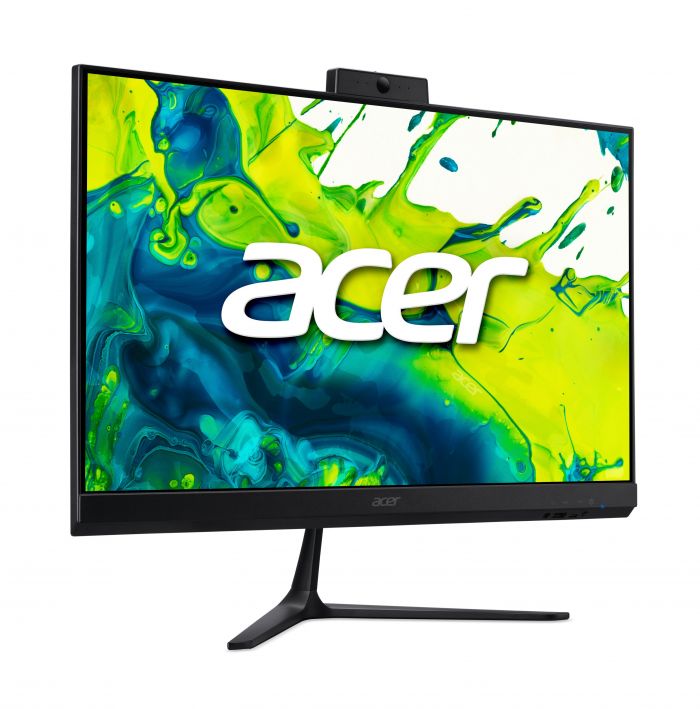 Комп'ютер персональний моноблок Acer Aspire C24B-GCZN 23.8" FHD, AMD R3-5400U, 16GB, F512GB, UMA, WiFi, кл+м, Lin, чорний