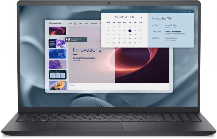 Ноутбук Dell Pro 15 Essential 15.6" FHD AG, Intel i5-1334U, 16GB, F512GB, UMA, Lin, чорний