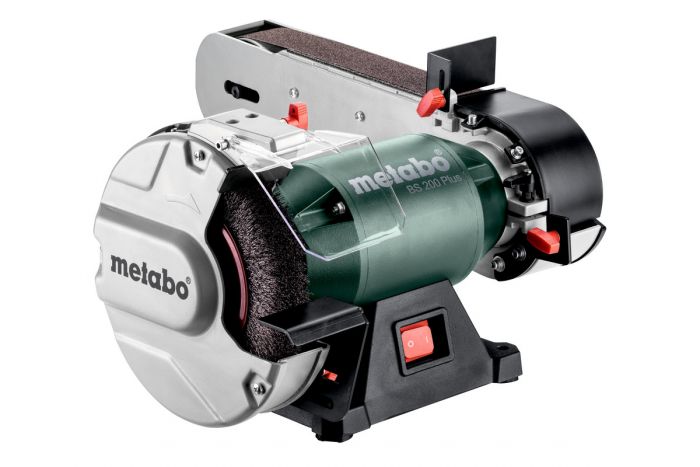 Верстат заточувально-шліфувальний Metabo BS 200 Plus 600Вт коло 200мм стрічка 50х1000мм 2980об/хв 16.9кг
