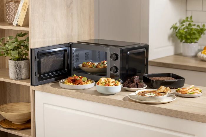 Мікрохвильова піч Gorenje, 20л, мех. керув., 700Вт, чорний