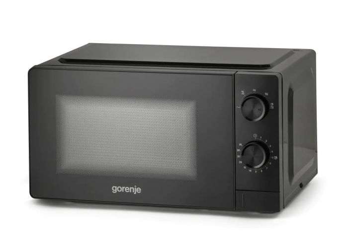 Мікрохвильова піч Gorenje, 20л, мех. керув., 700Вт, чорний
