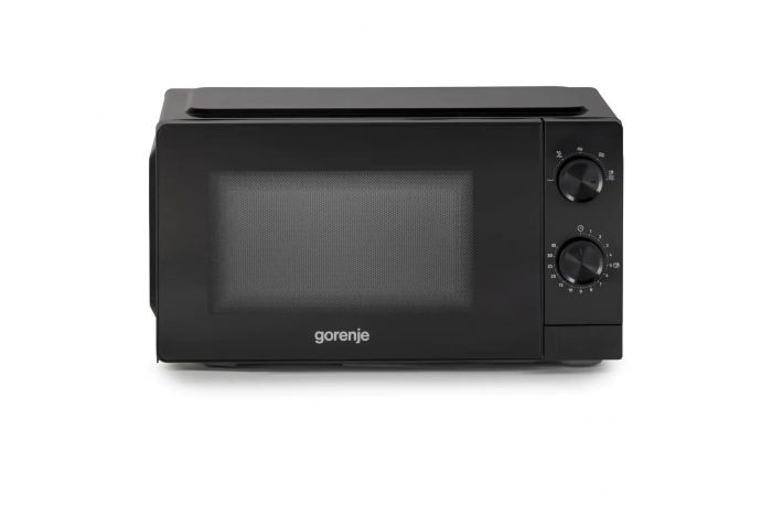 Мікрохвильова піч Gorenje, 20л, мех. керув., 700Вт, чорний