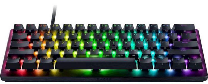 Клавіатура Razer Huntsman V3 Pro Mini 61key Analog Optical Switches USB-A EN, RGB, чорний