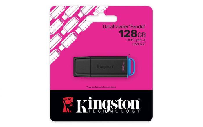 Накопичувач Kingston  128GB USB 3.2 Type-A Gen1 DT Exodia