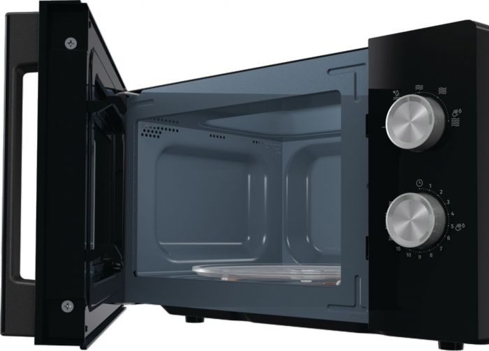 Мікрохвильова піч Gorenje, 17л, мех. керув., 700Вт, чорний