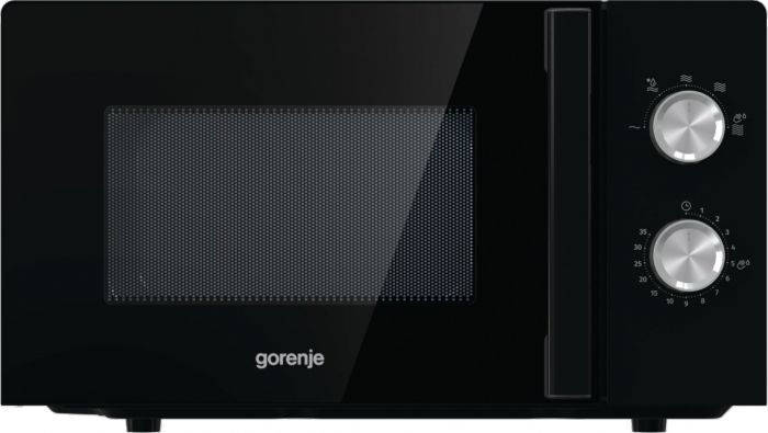 Мікрохвильова піч Gorenje, 17л, мех. керув., 700Вт, чорний