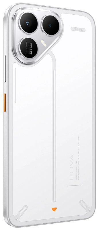 Смартфон TECNO POVA 8 5G (LK6) 6.76" 8/128ГБ, 2SIM, 8000мА•год, Arc White