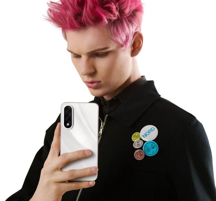 Смартфон OnePlus Nord 5 5G 6.83" 8/256ГБ, 2SIM, 5200мА•год, білий