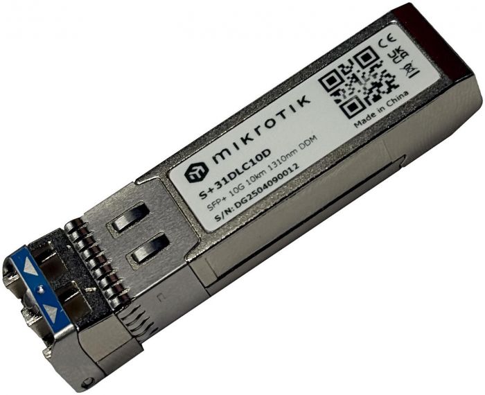 Трансивер MikroTik S+31DLC10D SFP+, 10GBaseLR, SM, 10км, 1310nm