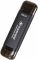 Портативний SSD Transcend  256GB USB 3.1 Gen 2 Type-A + Type-C ESD310 Чорний