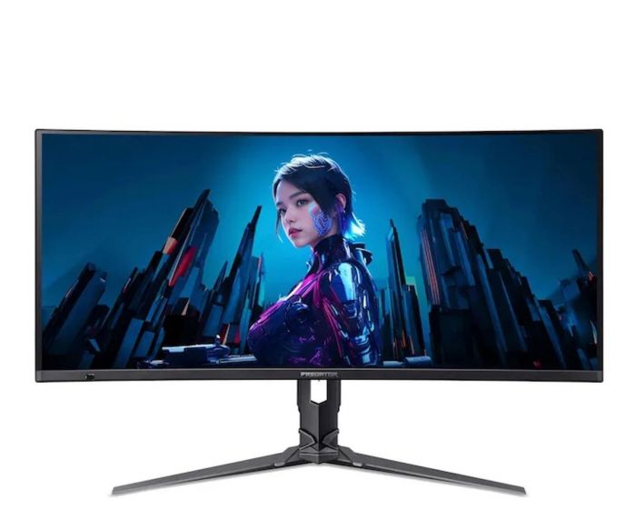 Монітор Acer 34" Predator X34X5bmiiphuzx 2xHDMI, DP, USB-C, MM, IPS, 3440x1440, 240Hz, 1ms