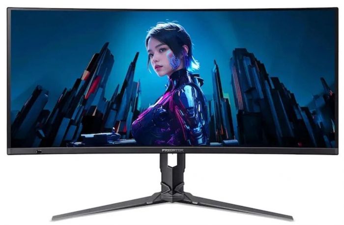 Монітор Acer 34" Predator X34X5bmiiphuzx 2xHDMI, DP, USB-C, MM, IPS, 3440x1440, 240Hz, 1ms