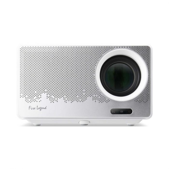 Проєктор AOpen QU80GTV FHD, 800 lm, LED, 1.27, WiFi, сірий, GoogleTV