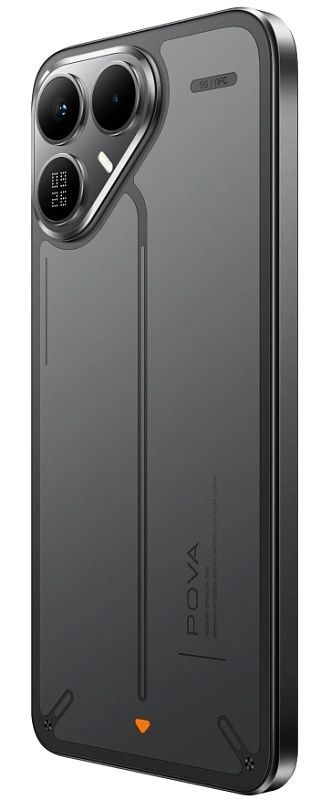Смартфон TECNO POVA 8 5G (LK6) 6.76" 8/128ГБ, 2SIM, 8000мА•год, Graphite Black