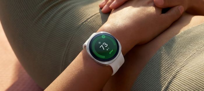Смарт-годинник Samsung Galaxy Watch 9 40мм (L340) 1.34", 438x438, sAMOLED, BT 5.4, NFC, 2/32ГБ, бежевий