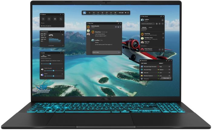 Ноутбук ASUS Vivobook V16 V3607VJ-TK207 16" WUXGA, Intel 7 240H, 16GB, F1TB, NVD3050-6, NoOS, Чорний