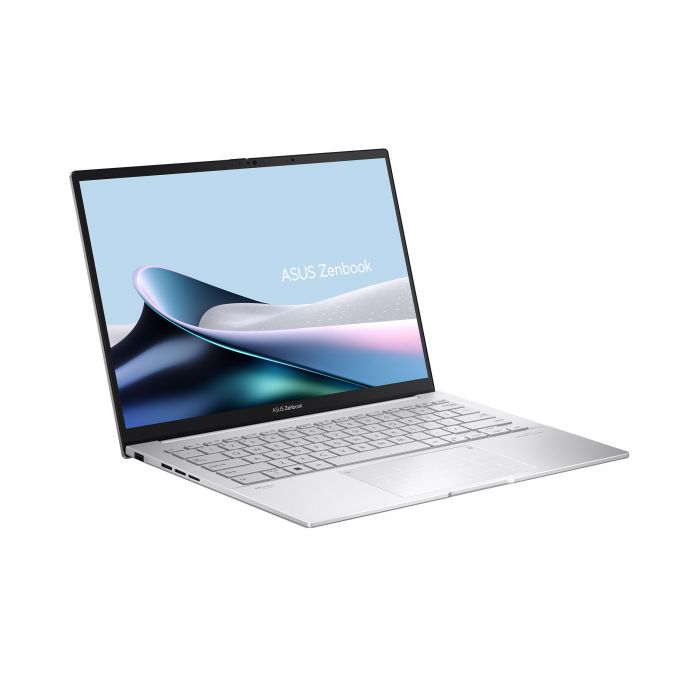 Ноутбук ASUS Zenbook 14 UX3405CA-QL291 14" WUXGA Touch OLED, Intel Ultra 9 285H, 32GB, F1TB, UMA, NoOS, Сріблястий