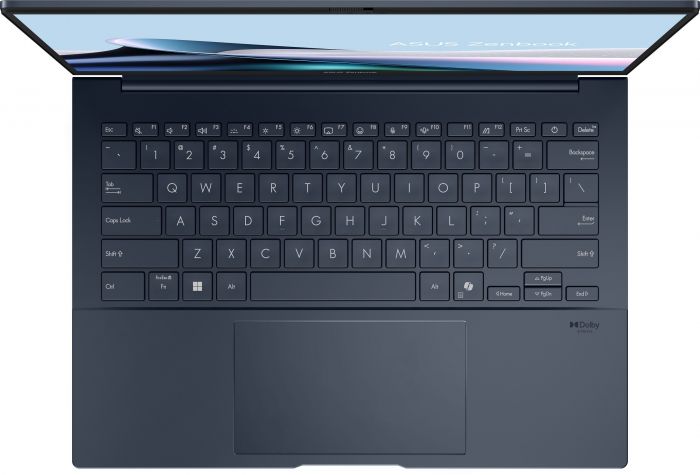 Ноутбук ASUS Zenbook 14 UX3405CA-QL290 14" WUXGA Touch OLED, Intel Ultra 9 285H, 32GB, F1TB, UMA, NoOS, Блакитний