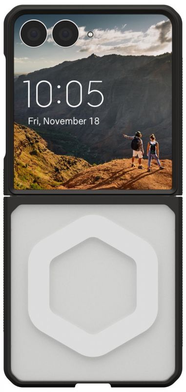 Чохол UAG для Samsung Galaxy Z Flip 8, Mouve with Magnet, Ice
