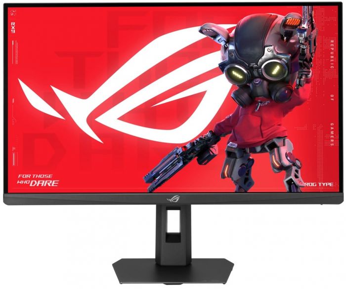 Монітор Asus 27" ROG Strix XG27UCMG HDMI, DP, USB-C, 2xUSB, IPS, 3840x2160, 240Hz, 0.3ms, DCI-P3 95%, G-SYNC, FreeSync, Pivot, HDR400