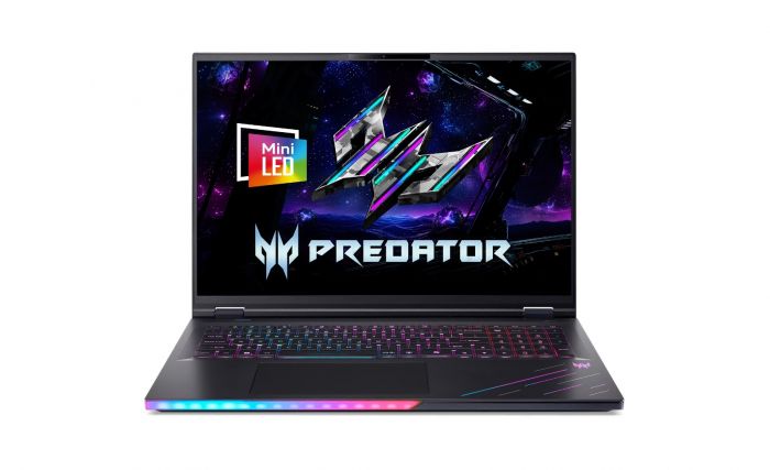 Ноутбук Acer Predator Helios 18 AI PH18-I71 18" WQXGA IPS, Intel U9-290HX, 64GB, F1TB, NVD5080-16, Win11, чорний