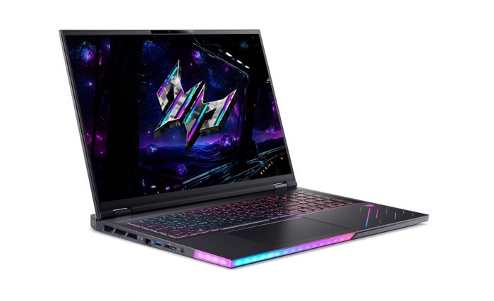 Ноутбук Acer Predator Helios 18 AI PH18-I71 18" WQUXGA IPS, Intel U9-290HX, 32GB, F1TB, NVD5090-24, Win11, чорний