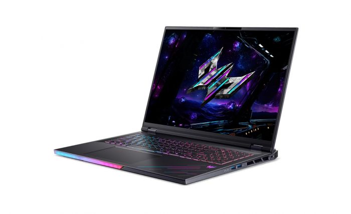 Ноутбук Acer Predator Helios 18 AI PH18-I71 18" WQUXGA IPS, Intel U9-290HX, 32GB, F1TB, NVD5090-24, Win11, чорний