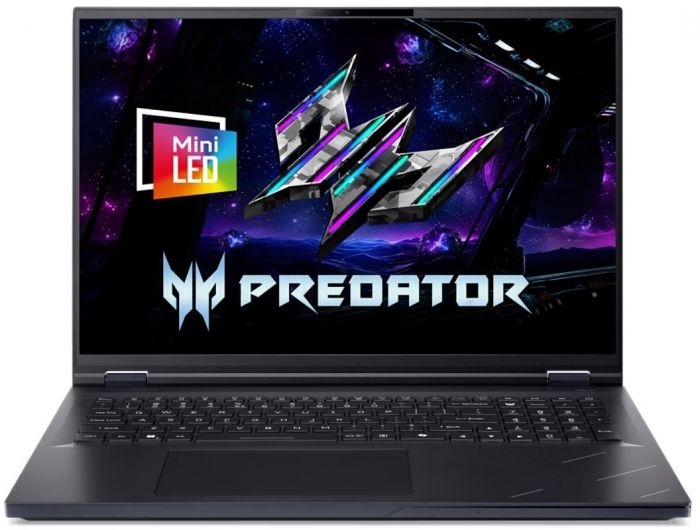 Ноутбук Acer Predator Helios 18 AI PH18-I71 18" WQUXGA IPS, Intel U9-290HX, 32GB, F1TB, NVD5090-24, Win11, чорний