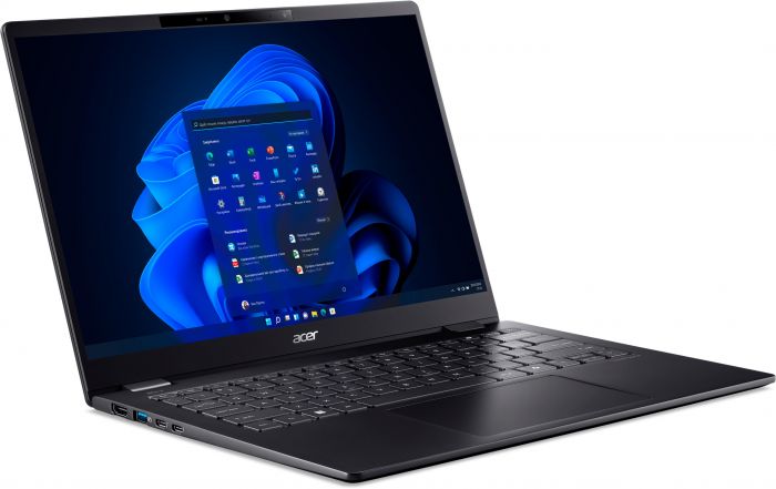Ноутбук Acer TravelMate TMP614-54 14" WUXGA IPS, Intel U7-256V, 16GB, F512GB, UMA, Win11P, чорний