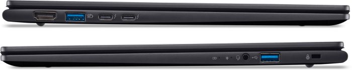 Ноутбук Acer TravelMate TMP614-54 14" 2.8K IPS, Intel U7-256V, 16GB, F1TB, UMA, Win11P, чорний