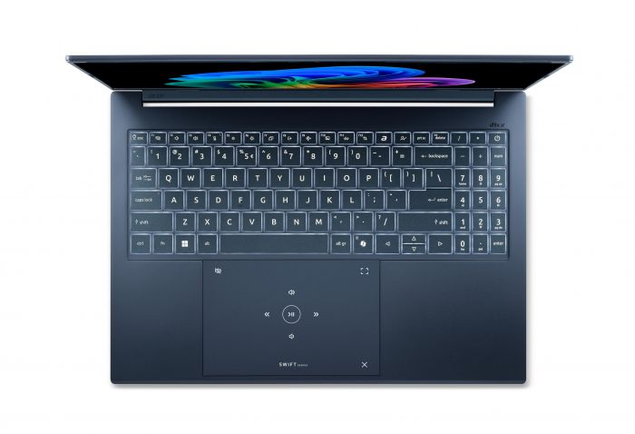 Ноутбук Acer Swift Go 16 SFG16-A71 16" WUXGA OLED, AMD R9-465, 16GB, F512GB, UMA, Win11, синій