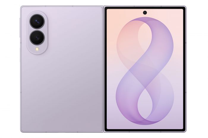 Смартфон Samsung Galaxy Fold 8 5G (F971) 7.6"/5.5" 16/1024ГБ, 1SIM, 4800мА•год, лавандовий