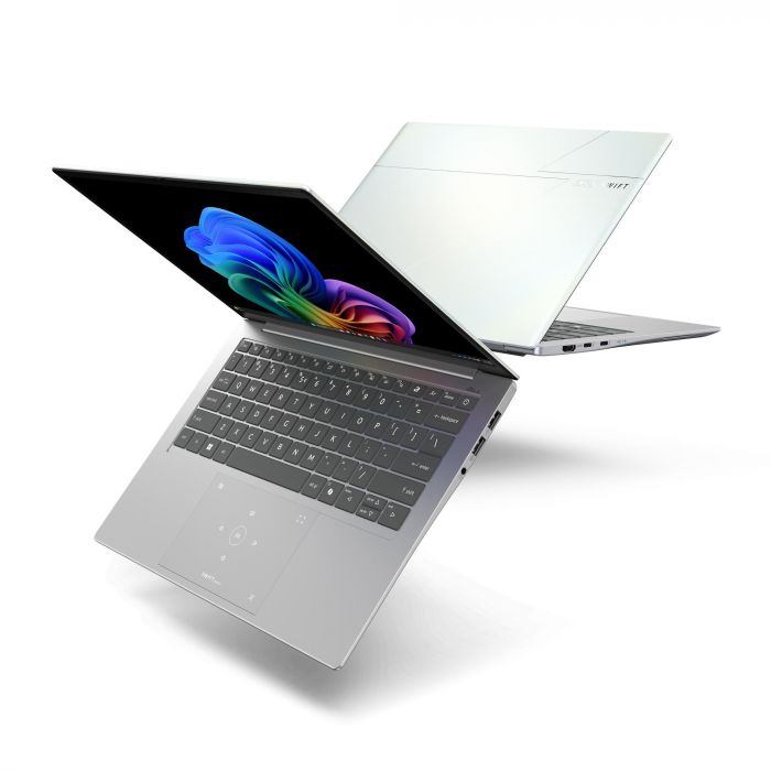 Ноутбук Acer Swift Edge 14 AI SFE14-I51 14" 2.8K OLED, Intel U9-386H, 16GB, F512GB, UMA, Win11, Calcite White