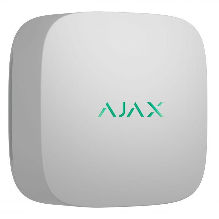 Датчик якості повітря Ajax LifeQuality Lite Jeweler, температура, вологість, бездротовий, білий (172145.388.WH1)