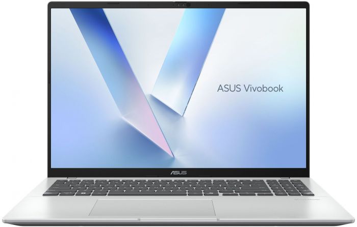 Ноутбук ASUS Vivobook 16 X1607AA-MB007 15.6" WUXGA IPS, Intel Ultra 5 325, 16GB, F512GB, UMA, NoOS, Сріблястий