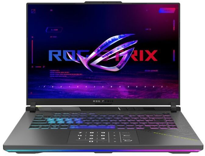 Ноутбук ASUS ROG Strix G16 G614PR-RV036 16" WUXGA IPS, AMD R9 8940HX, 16GB, F1TB, NVD5070Ti-12, NoOS, Сірий
