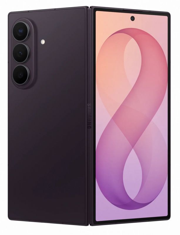 Смартфон Samsung Galaxy Fold 8 Ultra 5G (F976) 8"/6.5" 16/1024ГБ, 1SIM, 5000мА•год, фіолетовий