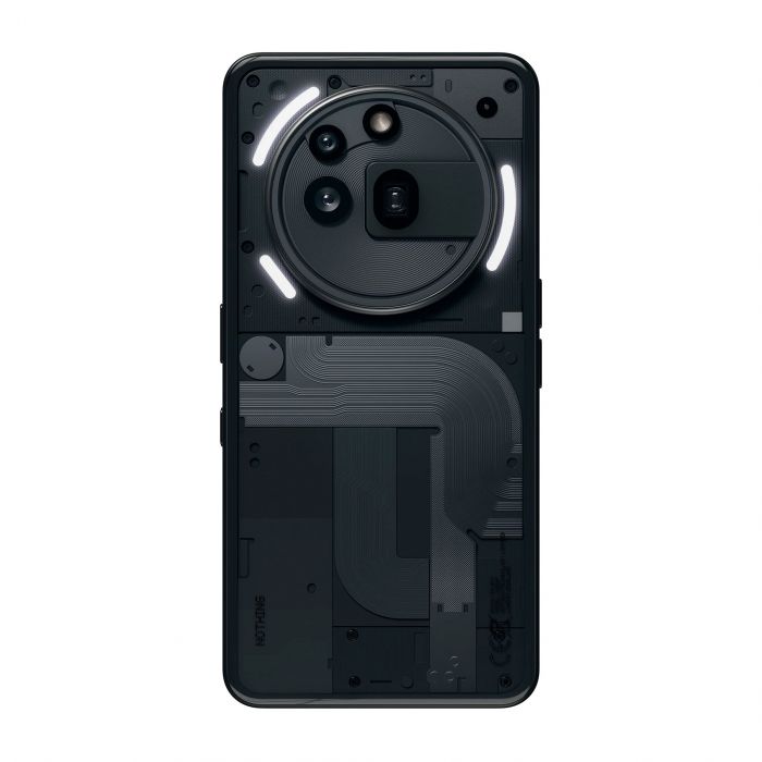 Смартфон Nothing Phone (3a) Pro 5G 6.77" 12/256ГБ, 2SIM, 5000мА•год, чорний