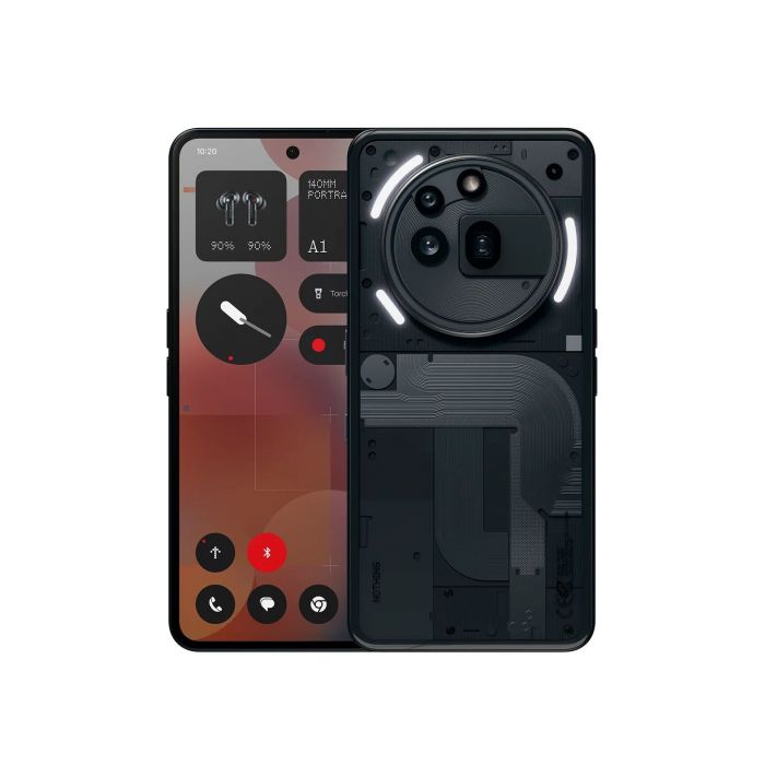 Смартфон Nothing Phone (3a) Pro 5G 6.77" 12/256ГБ, 2SIM, 5000мА•год, чорний