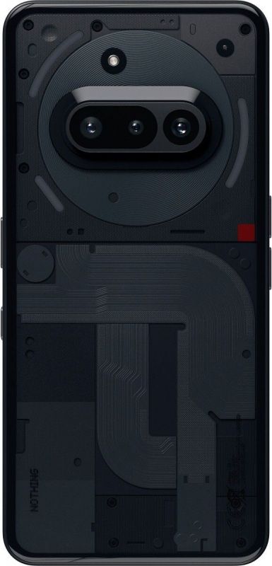 Смартфон Nothing Phone (3a) 6.77" 12/256ГБ, 2SIM, 5000мА•год, чорний