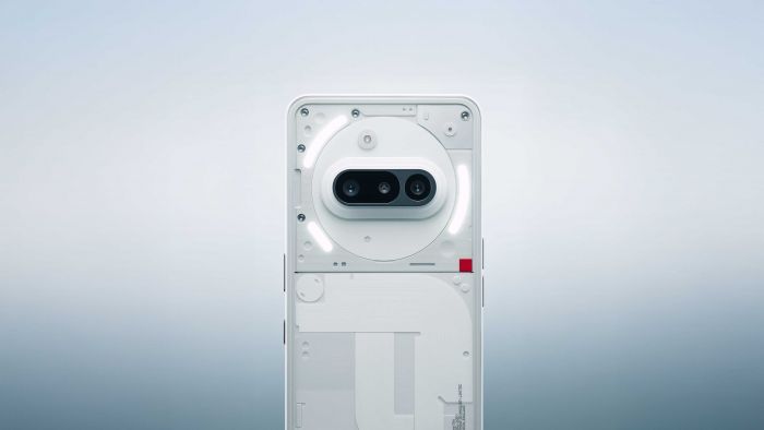 Смартфон Nothing Phone (3a) 5G 6.77" 8/128ГБ, 2SIM, 5000мА•год, білий
