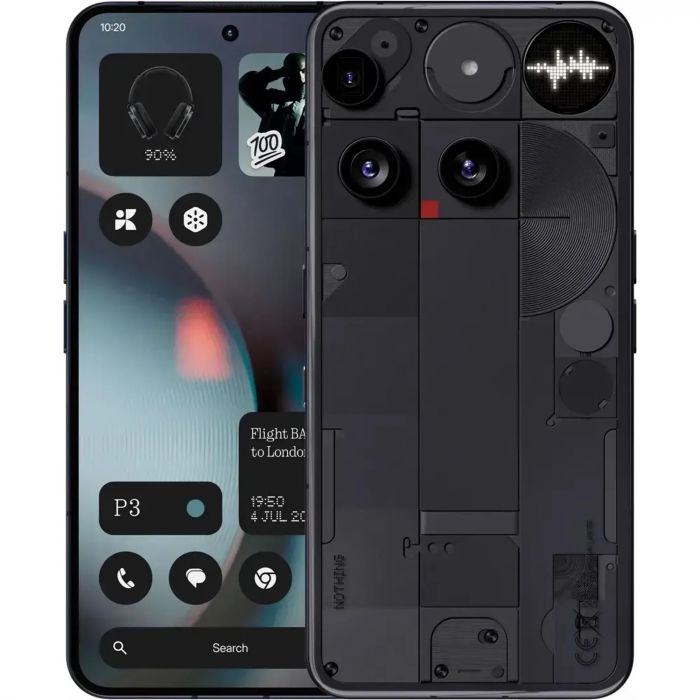 Смартфон Nothing Phone (3) 5G 6.67" 16/512ГБ, 2SIM, 5150мА•год, чорний