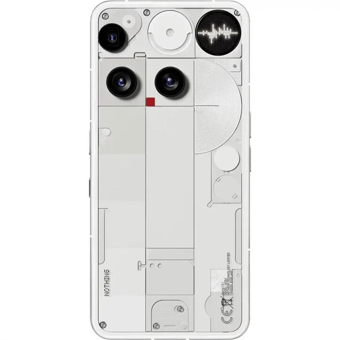 Смартфон Nothing Phone (3) 5G 6.67" 12/256ГБ, 2SIM, 5150мА•год, білий