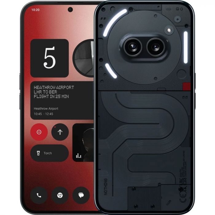 Смартфон Nothing Phone (2a) 6.7" 8/128ГБ, 2SIM, 5000мА•год, чорний